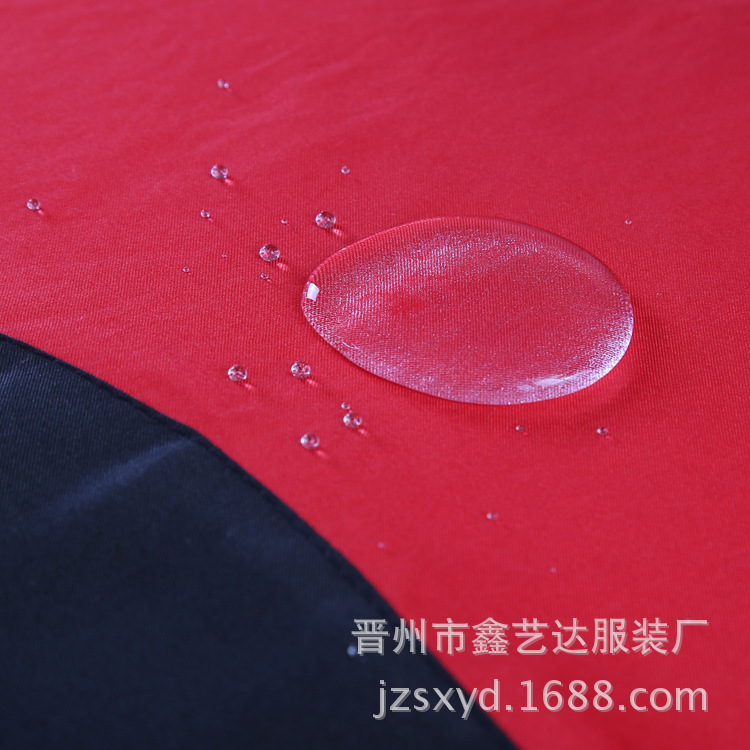 小熊防水罩衣細節1