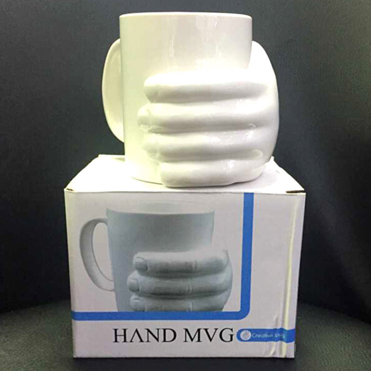 Palm Ceramic Cup Creative Alien Cup Hand Hand Gest Glood