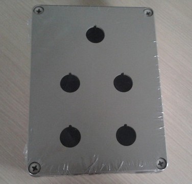 TAYEE上海天逸PC灰盖五孔按钮盒TYX5P(200*150*105)