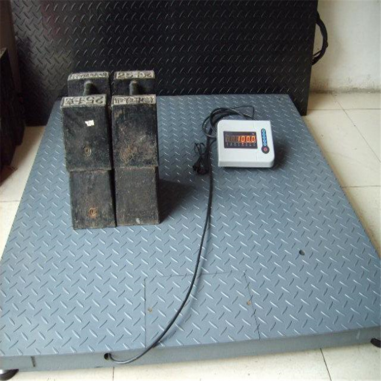 湖北1吨2吨3吨地磅价格 3吨电子地磅平台秤称重