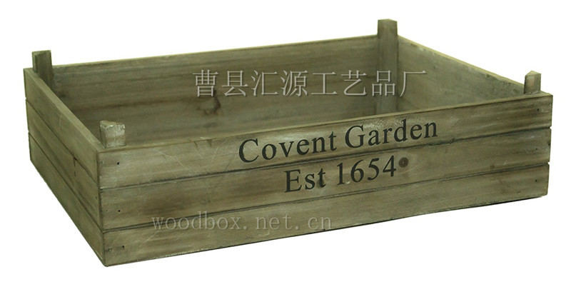 10 复古绿做旧破旧美式乡村出口套三多功能收纳木箱  花园园