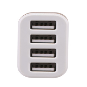 4USB车载充电器 4口车充 多功能汽车充电器 3.1A车充 智能快充