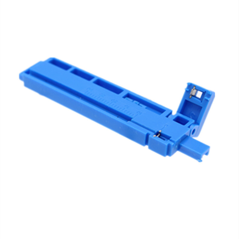 2合1皮线光纤切割刀定长开剥器皮线光缆夹具