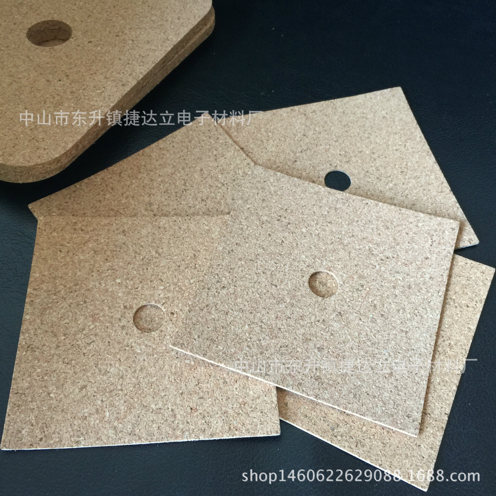 厂家直销软木垫片 防水软木垫圈 橡胶软木密封垫可定做