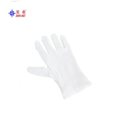 Shanghai factory Etiquette glove Cotton Operation glove white Cotton disposable ebay AliExpress
