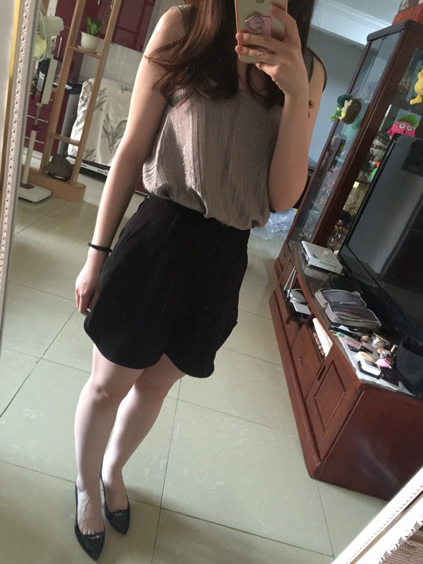 ASM 亮絲款背心+連衣裙 (40)