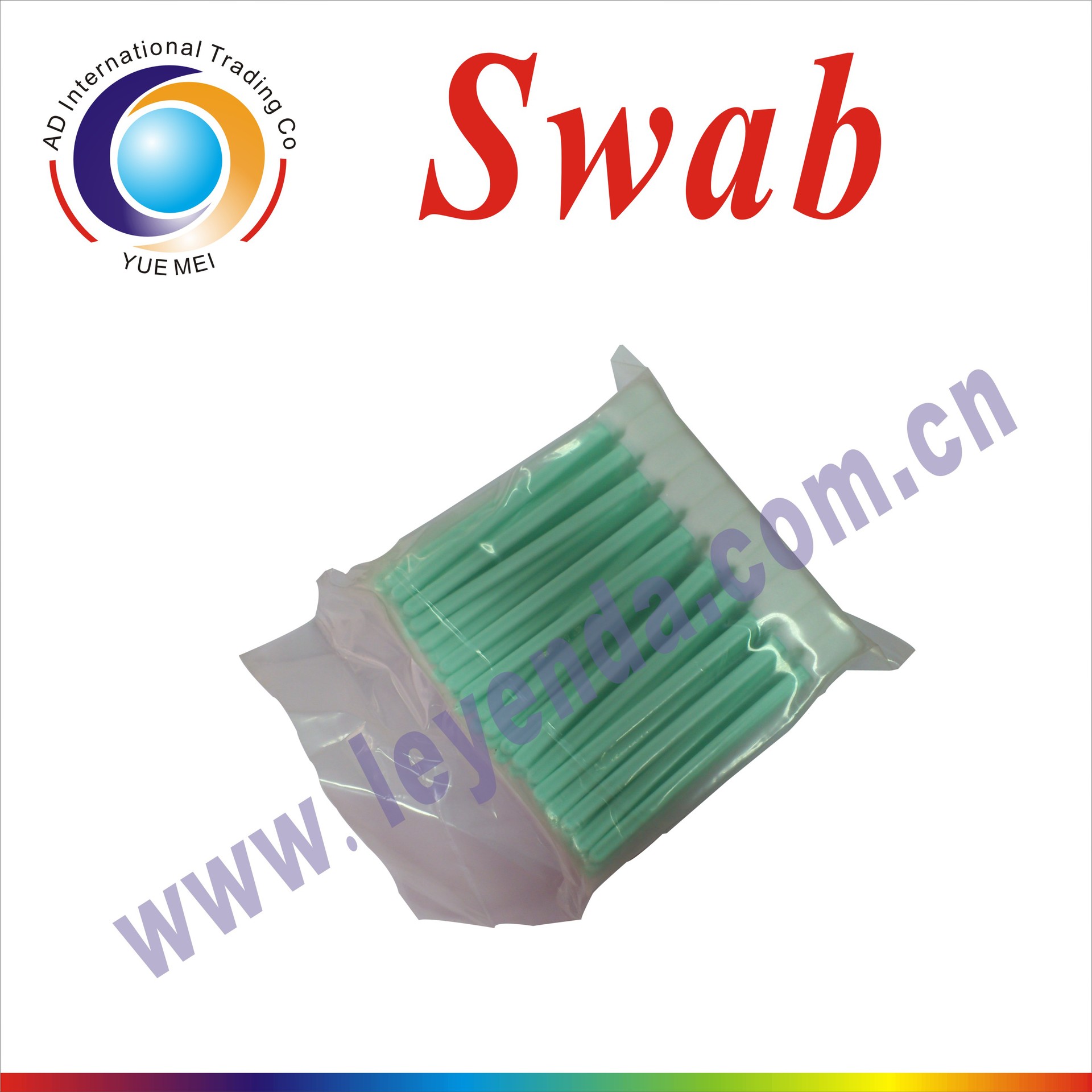 喷绘写真机清洁棉棒 cleaning swab 喷头清洁棉签 工业棉棒