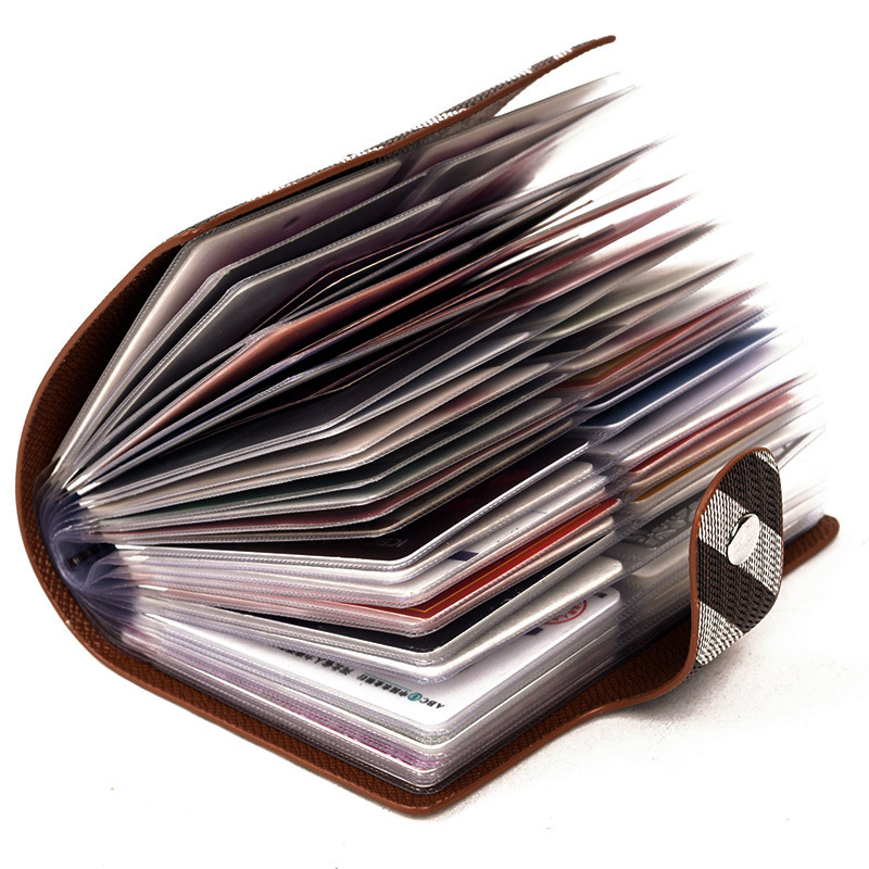 40卡男士名片夾多卡位包商務日韓包女式時尚工廠直銷批發