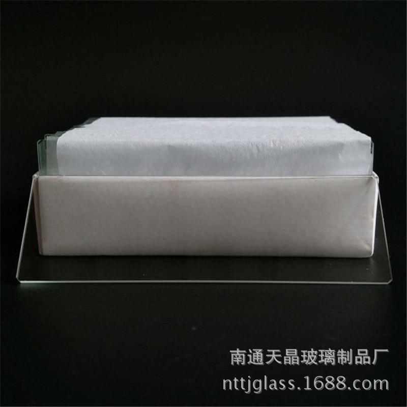 厂家直供 载玻片7101显微镜玻璃片 50盒x50片/箱 透明玻璃载玻片