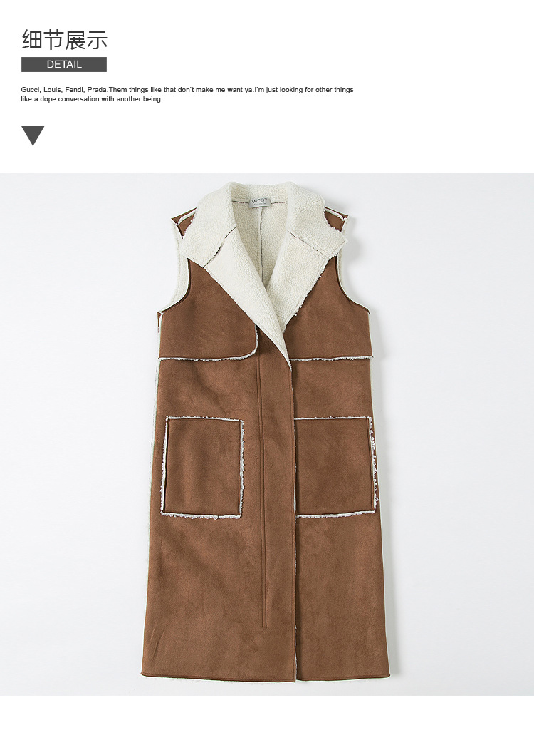 Gilet femme MOFFI en Match de fourrure - Ref 3318308 Image 16