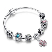 Fashion Flower Platinum (Platinum) Plating Womenu0027S Bracelets 1 Piece