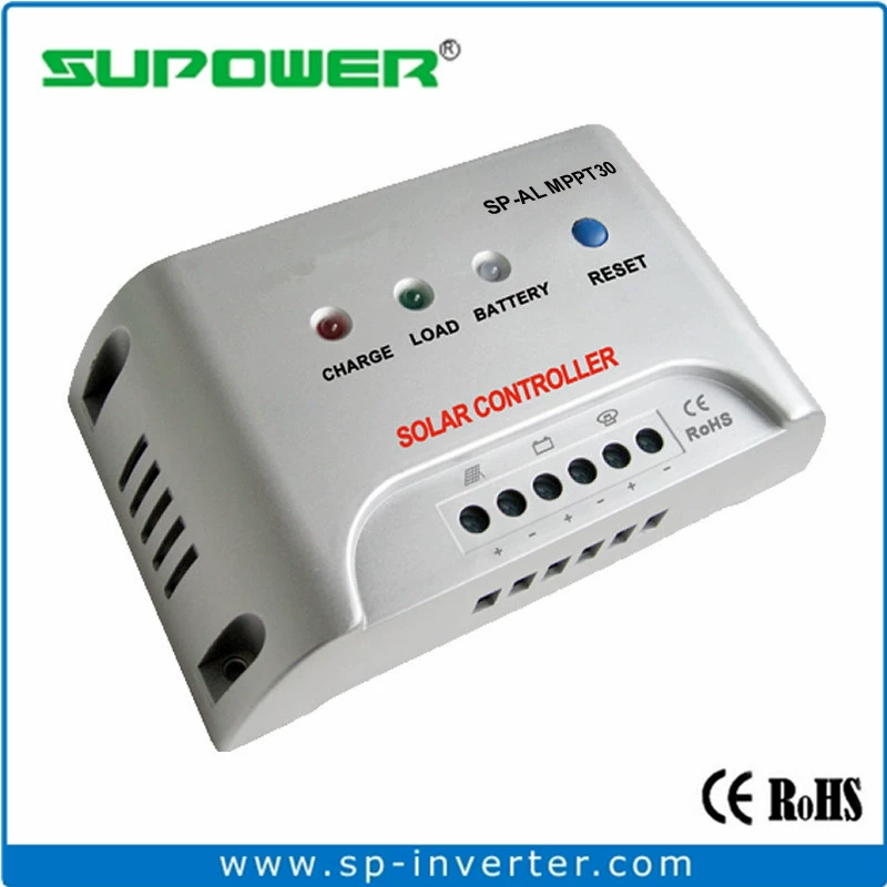 12V/24v Автоматическая идентификация 30A PWM Солнечный контроллер фотоэлектрический Контроллер заряда и разряда