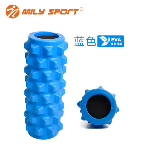 EVA Wolf Tooth Baton Solid Pole Solid Yoga Pole Solid EVA Foam Roller Deep Fascia Massage Roller Can be Shipped