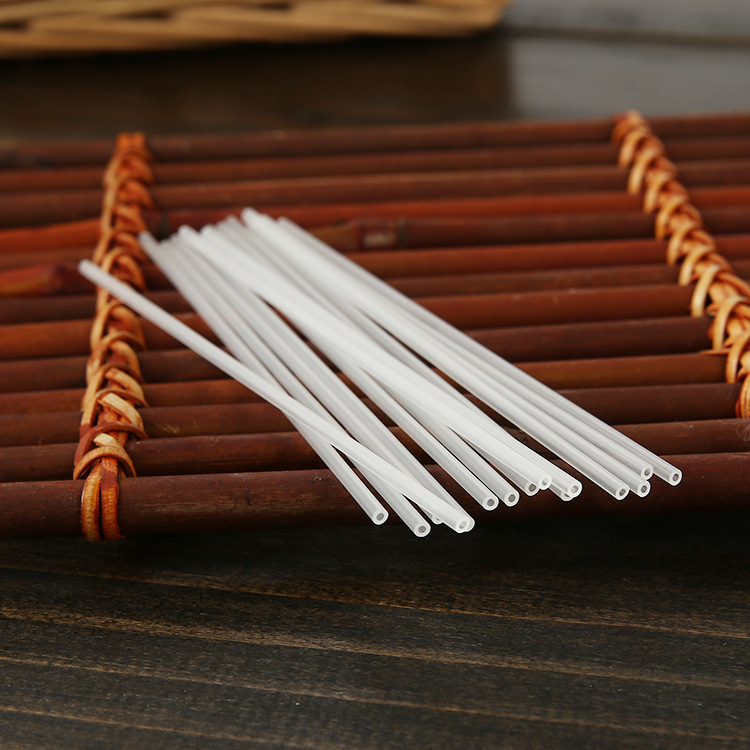 厂家直销透明pp塑料管白色工艺品pp丙烯管玩具配件透明pe乙烯管