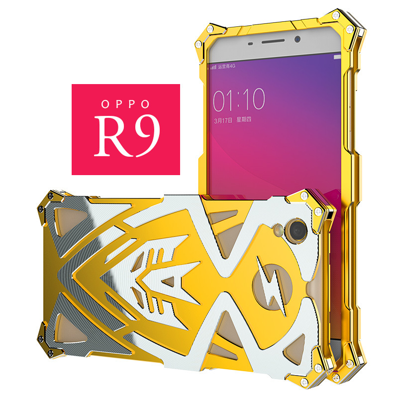 SIMON THOR Ⅱ Aviation Aluminum Alloy Shockproof Armor Metal Case Cover for OPPO R9 Plus & OPPO R9