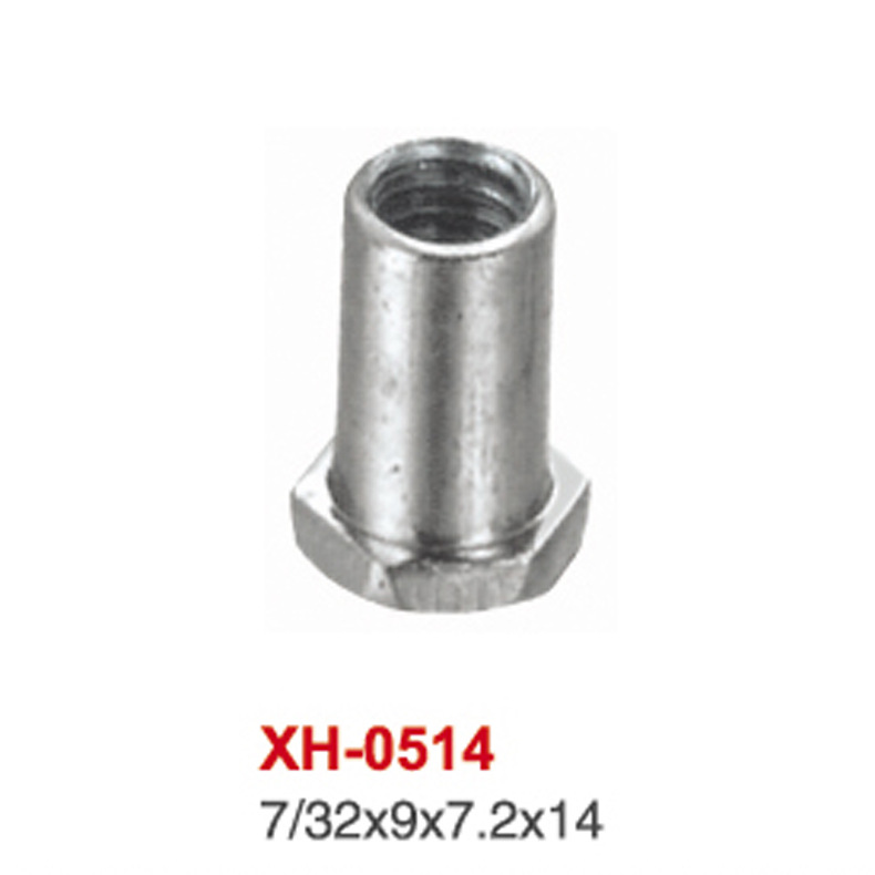 欣鼎五金7/32*9*7.2*14家居五金铆钉厂家直供平头铆螺母拉母