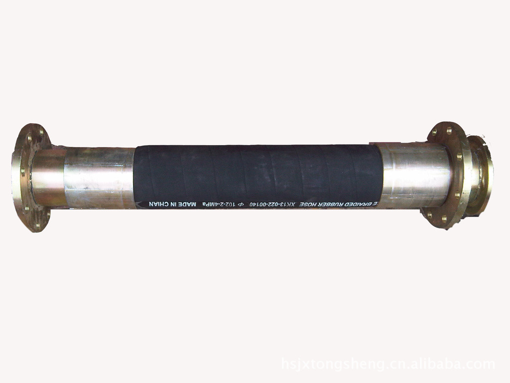 高压胶管钢丝液压油管机械高压钢丝编织高压油管供应