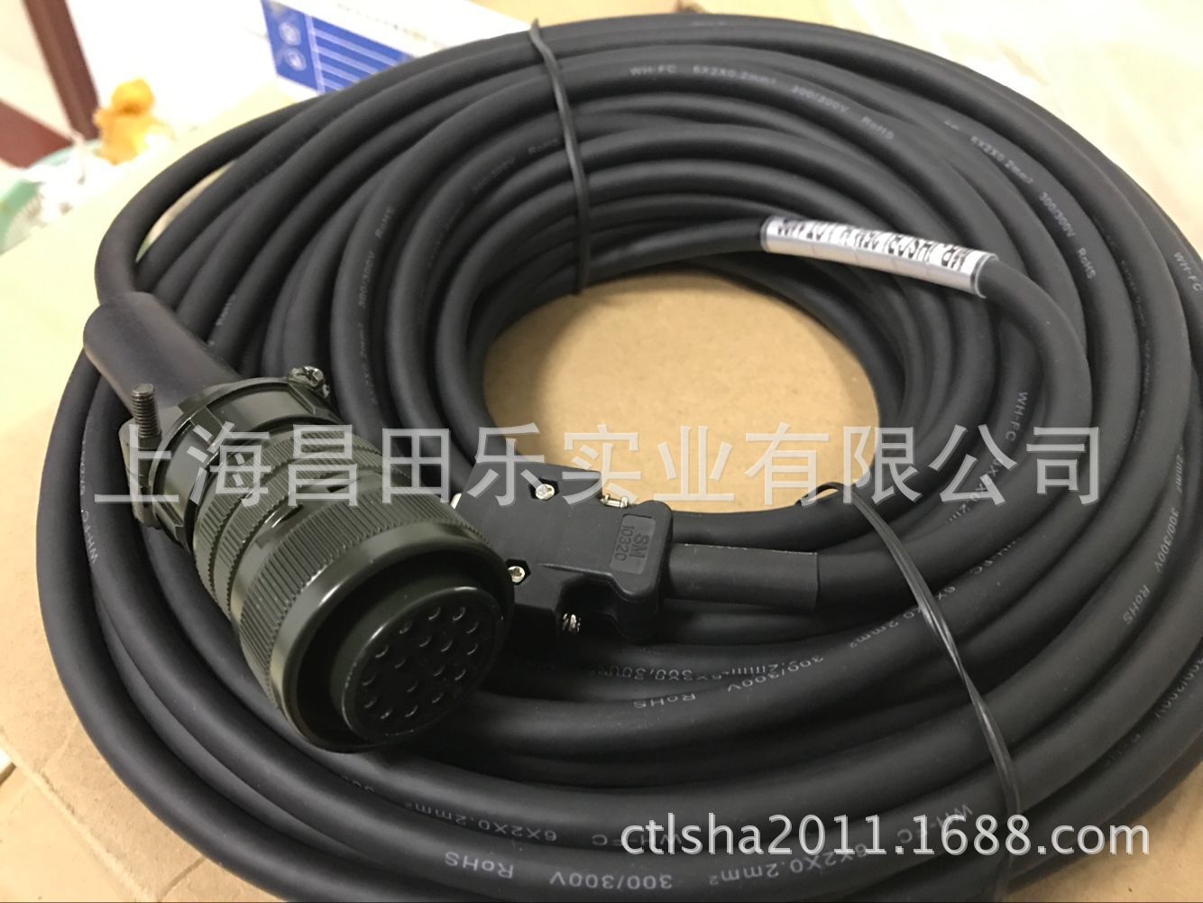 三菱伺服连接线 编码器电缆线MR-J3ENSCBL5M-H