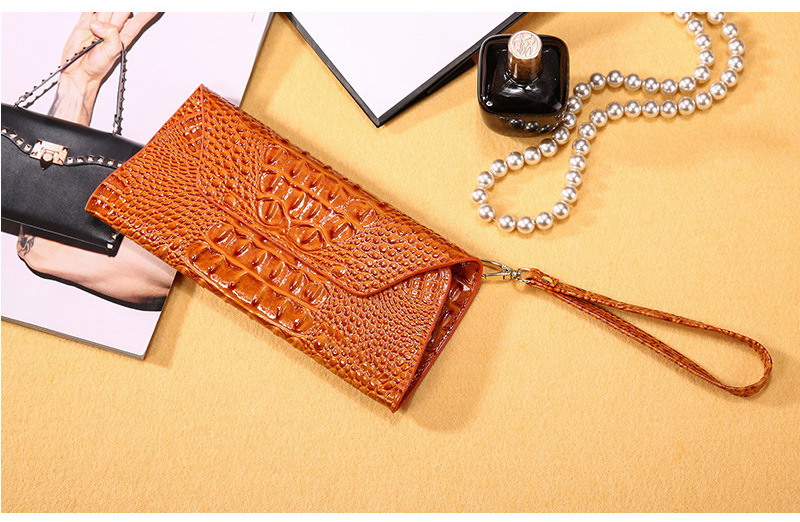 Creative New Pu Leather Fashion  Pattern Ladies Wallet Zipper Wallet Bag Wholesale Nihaojewelry display picture 2