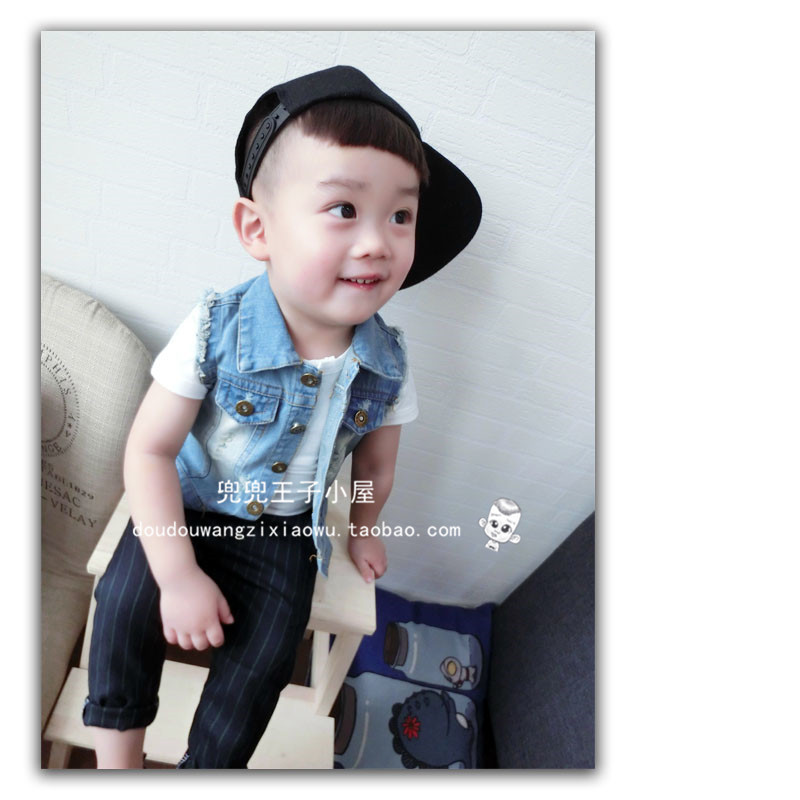 Gilet enfant en toile - Ref 2069703 Image 7