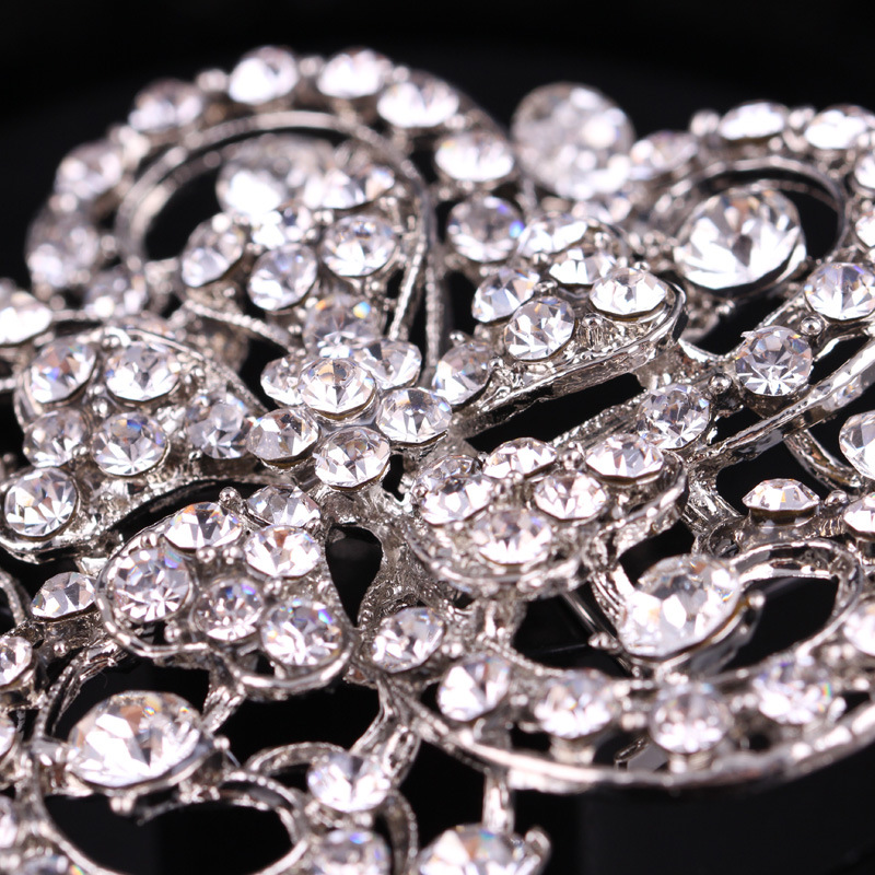 Japonská a kórejská bohyňa večera kvetinová brošňa živôtik žena svadba_voghion.com