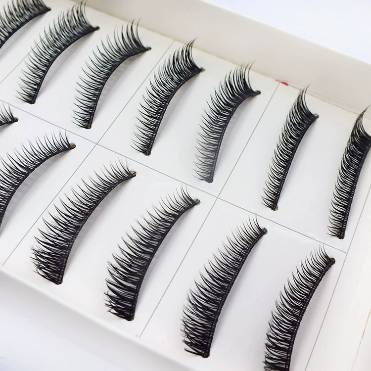 Lengthening false eyelashes, 10 pair, natural makeup