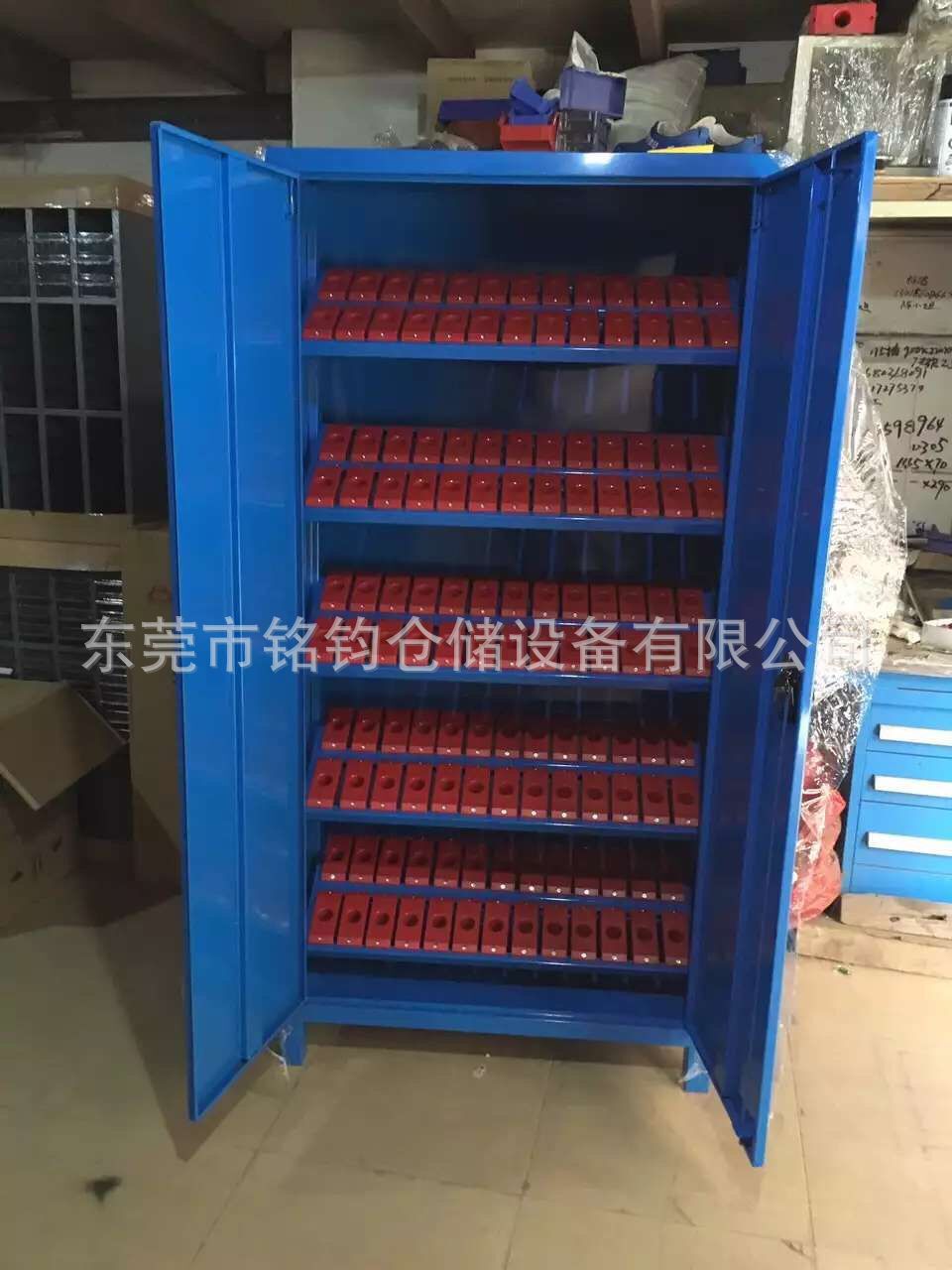 收纳抽屉式零件柜BT5040工业重型工具储物柜双门铁皮带轮工作台
