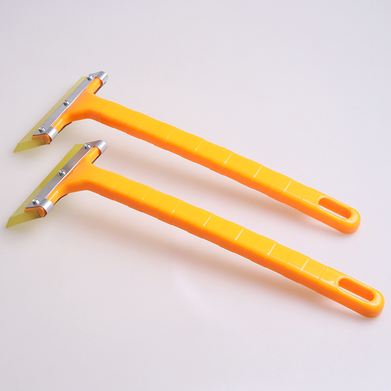 長柄牛筋刮水板貼膜刮板刮水板 雪鏟玻璃清潔工具8cm厚板R-3107A