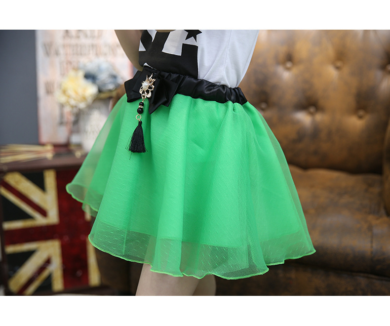 Jupe pour fille SOVOS en mélange - Ref 2049352 Image 11