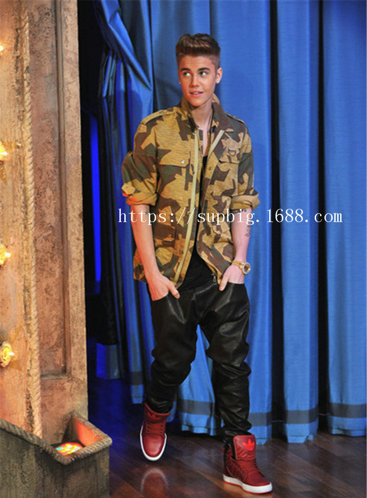 Pantalon cuir homme droit pour jeunesse - Ref 1485276 Image 11