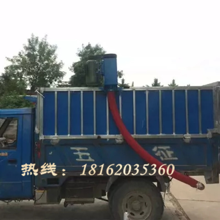 场上作业汽油动力吸料机 可弯曲吸料管弹簧吸料机