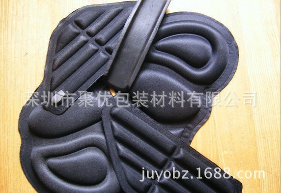 EVA材料冷压热压成型 高弹泡棉模压成型   EVA热压成型护胸