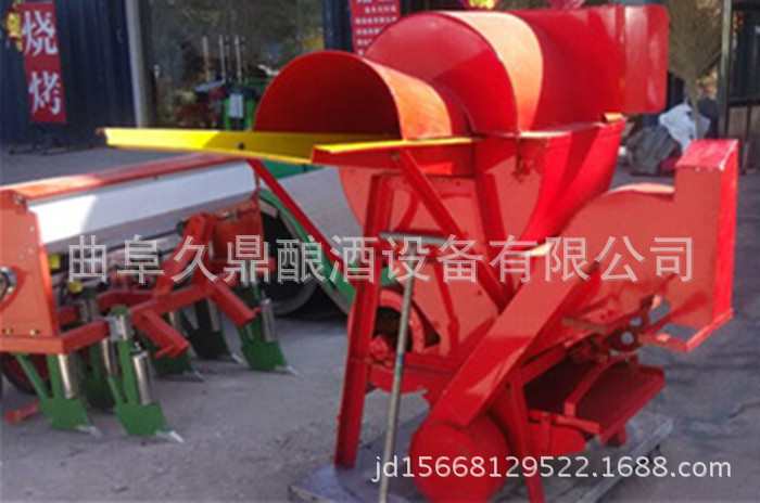 柴油动力履带式小型水稻收割机 水稻收获机