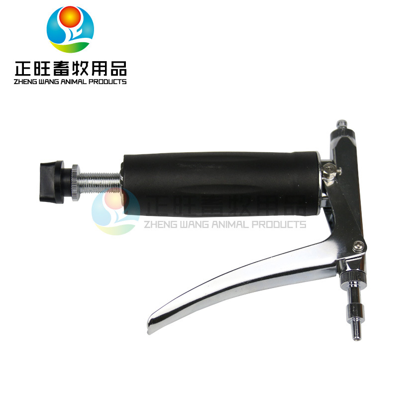 Aguja de inyección continua Mule tipo A ajustable 1ml 2ml dispositivo de prevención de infecciones de vacunas de acero inoxidable equipo de cría de cerdos