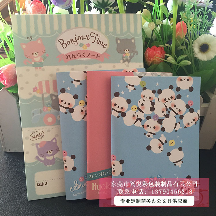 青春时尚个性笔记本定制 日韩版笔记本 便携小本子 定制