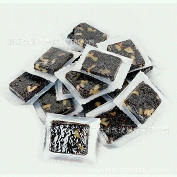 金湖生产阿胶包装干货核桃拉伸膜可抽真空 PE/PA尼龙三边封袋