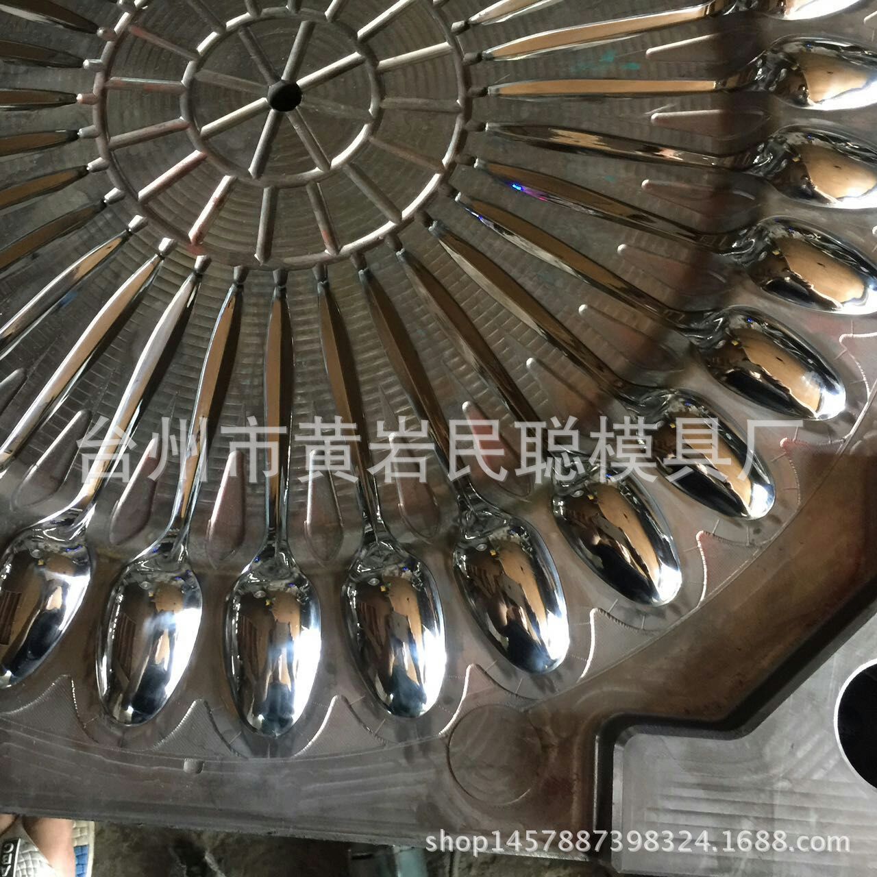 厂家设计油壶盖模具塑料瓶盖汤勺饭叉水盖制造多腔模具注塑机