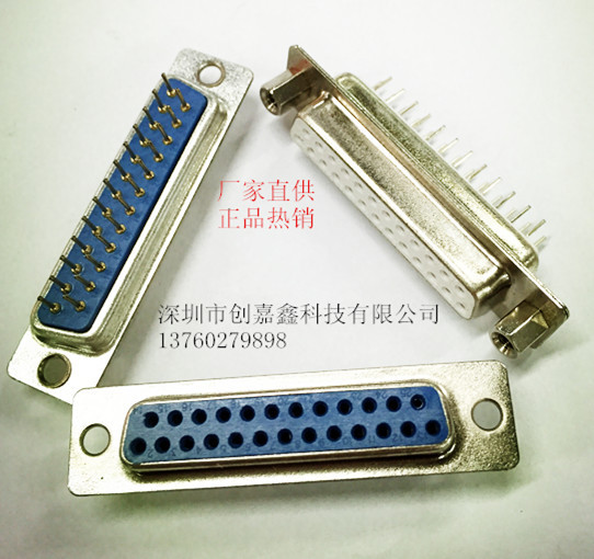D-SUBDP25Pĸͷ180ȫֱí˿DB25