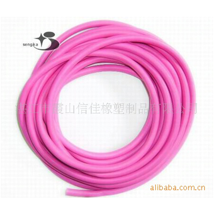 厂家供应 高品质乳胶管 7*11mm高弹力 双色乳胶管