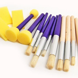 画笔;其他美术用品;海绵