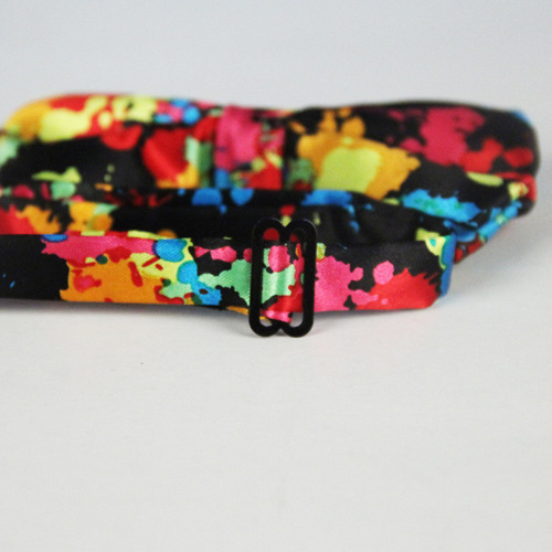 Polyester silk trendy printed cartoon adult men's performance wedding banquet business bow tie bow manufacturer wholesale