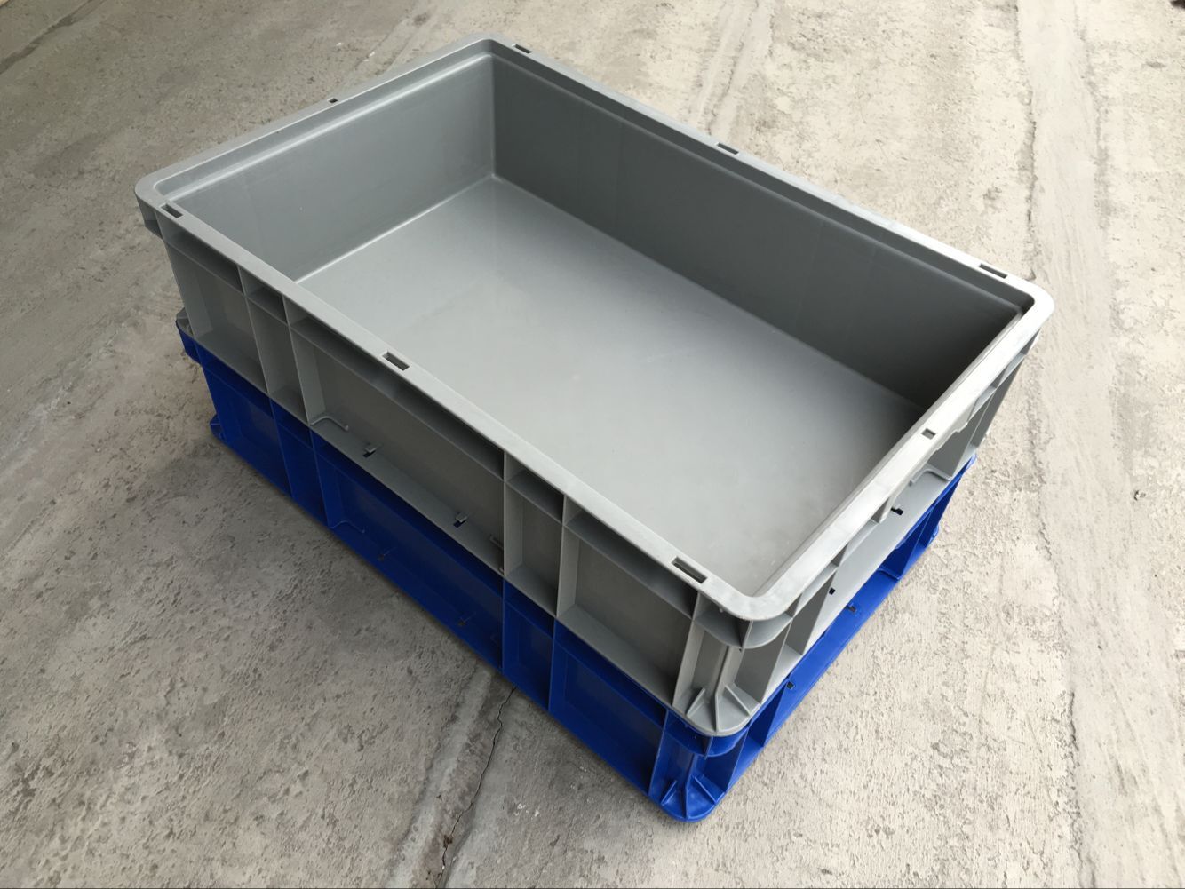 供应EU46148平底物流箱 慈溪宁波上海物流周转箱 塑料箱