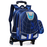 Детский школьный рюкзак подходит для мужчин и женщин со сниженной нагрузкой, чемодан, ранец, в корейском стиле, надевается на плечо, защита позвоночника, 3-4-6 года
