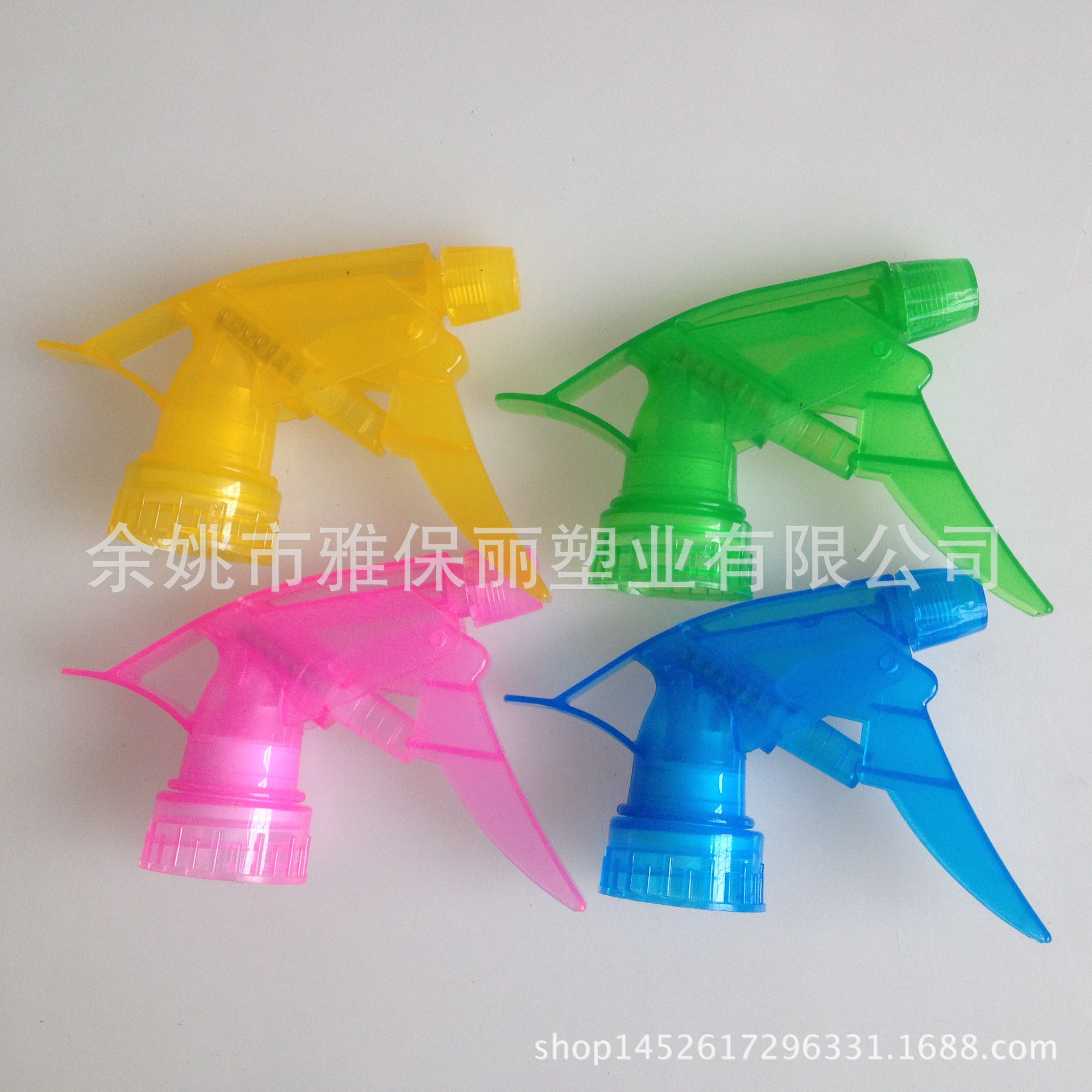 厂家直供现货PP塑料A枪喷头手扣式可调直线雾化园艺喷雾器