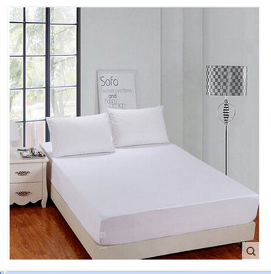 圣高芦荟棉纯色床笠 防滑套 宾馆酒店席梦思保护套床单床笠三件套