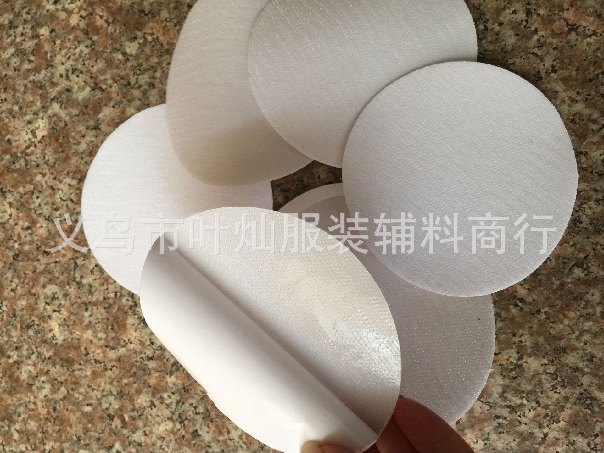 12公分圆形优质带胶