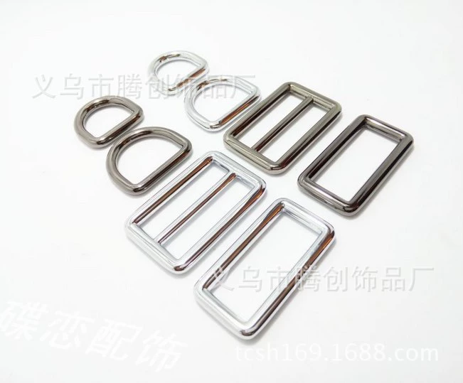 DIY металлическая японская регулируемая пряжка с кольцом