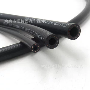[Hengtegu] Экологичная черная топливная трубка ROHS 1/4 SAE J30 R6R7