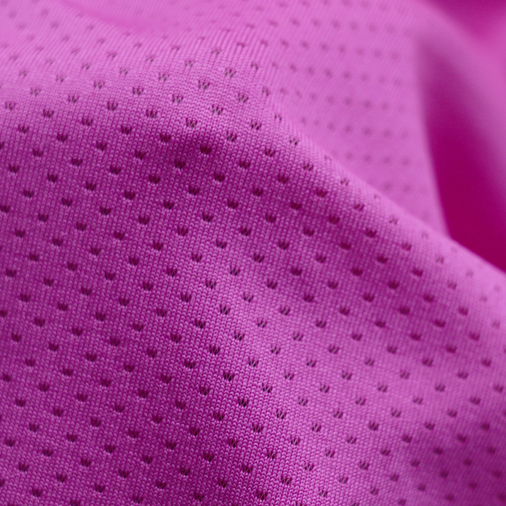 弹力蝴蝶网瑜伽服面料涤纶拉架弹力网眼布弹力塑身针织布料现货