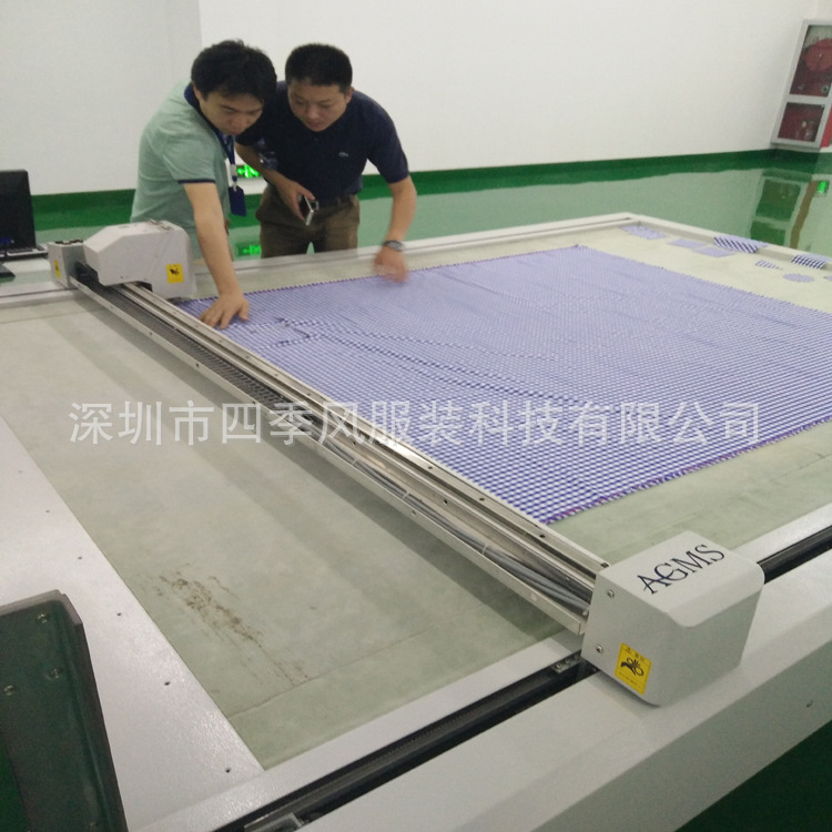针织、梭织自动裁床 电脑裁床好设备就选四季风服装科技裁剪-阿里巴巴